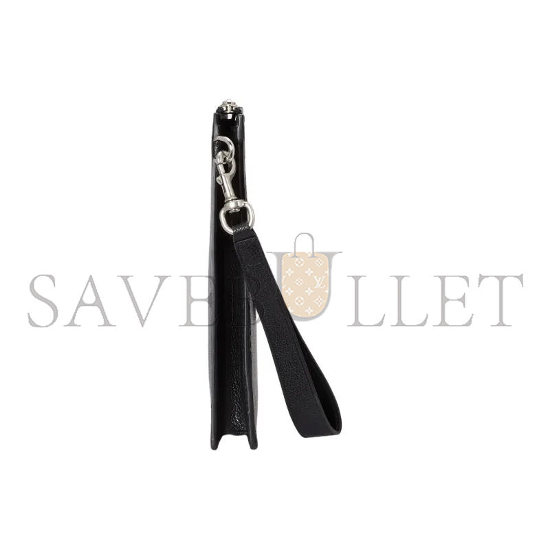 GUCCI INLAID LOGO GRAINED LEATHER CLUTCH 768374 (28*22*3cm)